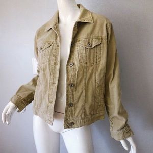 Beige Women’s Corduroy Jacket XS